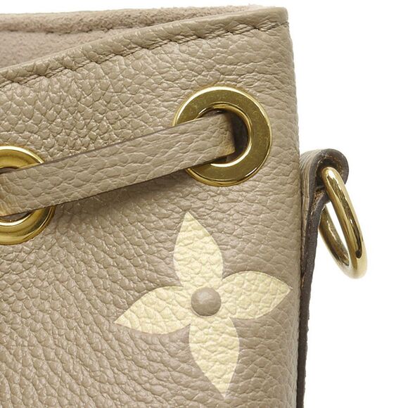 Louis Vuitton Nano Noe Emplant Tourtrell Creme Shoulder Bag - Picture 4 of 6